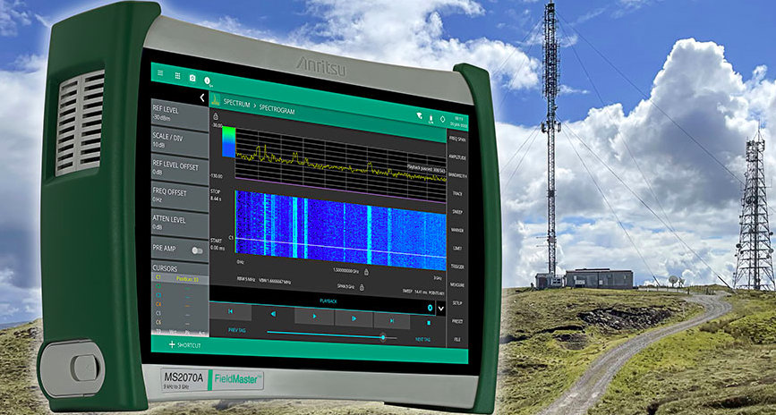 Anritsu Introduces Economical Field Master™ Handheld Spectrum Analyzer for General-Purpose RF Testing Applications